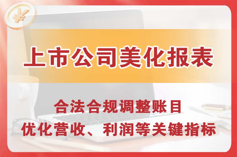 偃师上市公司美化报表